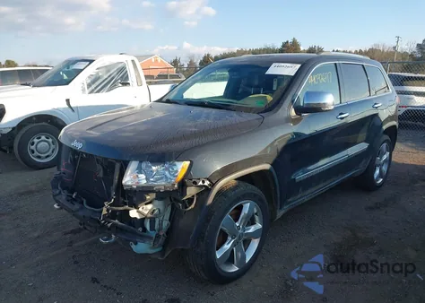 2013 Jeep Grand Cherokee Overland from USA, damaged, VIN 1C4RJFCT5DC648256